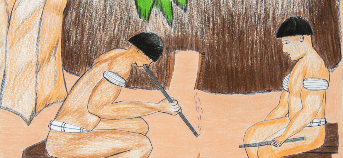 5 - imagem encontro 5 (desenho de Aiurua Mehinaku)